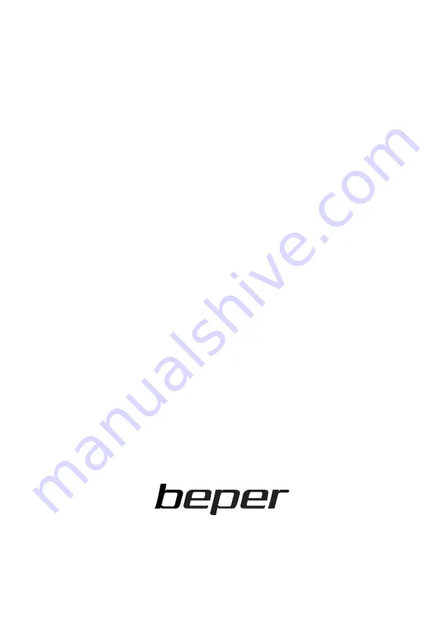 Beper 90.800 Use Instructions Download Page 44