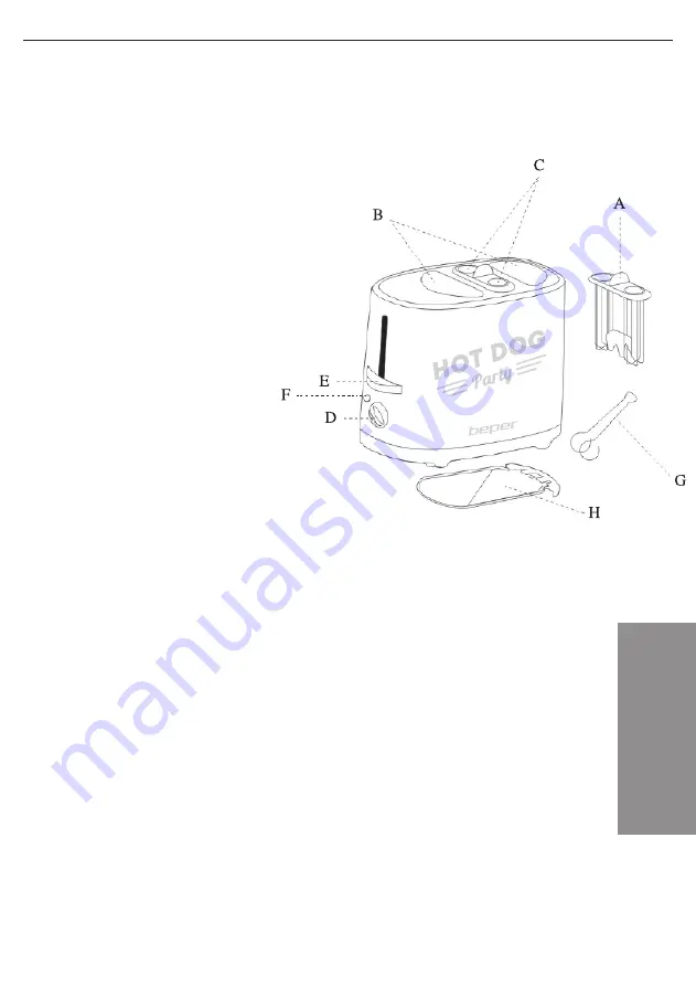 Beper HOT DOG PARTY Скачать руководство пользователя страница 23