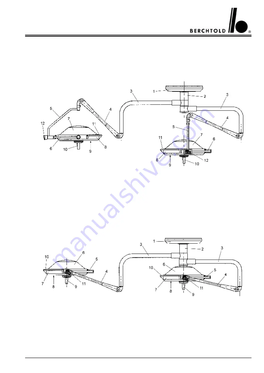 Berchtold CHROMOPHARE D 500 Service Manual Download Page 11