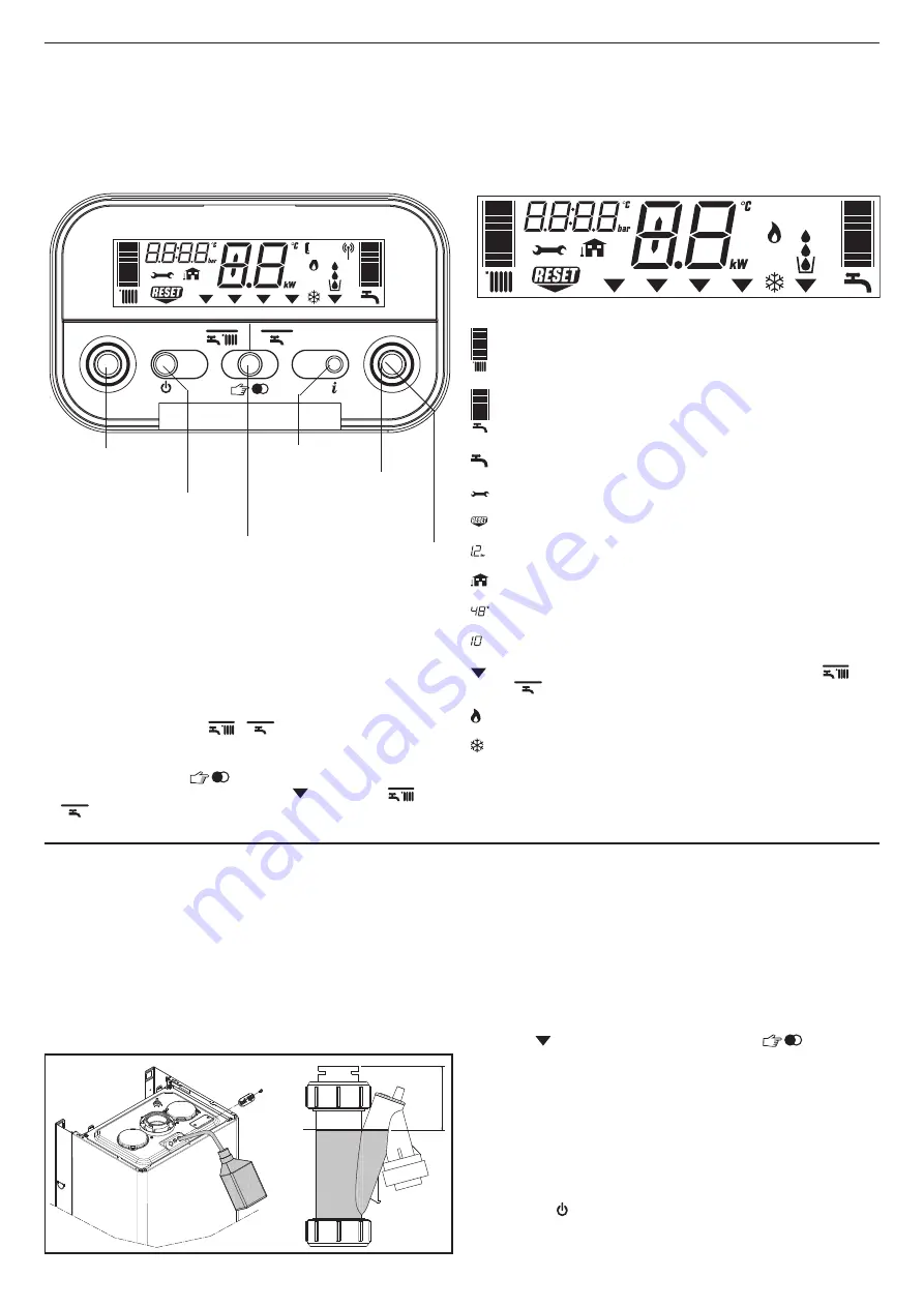 Beretta Exclusive Green E 25 C.S.I. Installer And User Manual Download Page 165