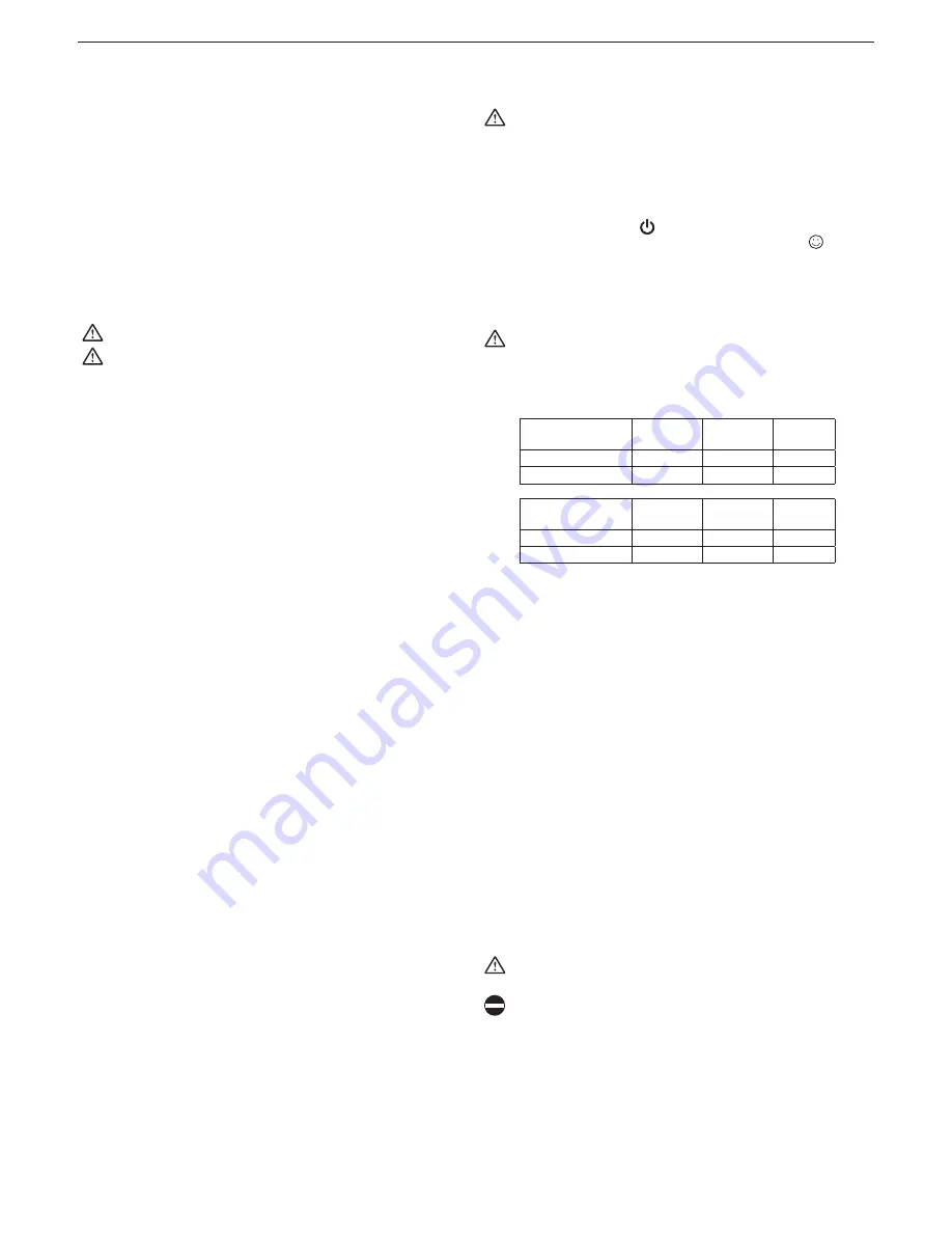 Beretta Mynute Green E 25 C.S.I. Installer And User Manual Download Page 14