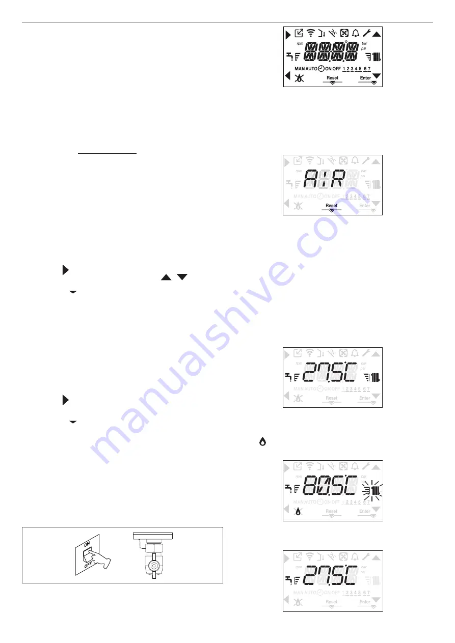 Beretta MYNUTE X 25 C Installer And User Manual Download Page 45