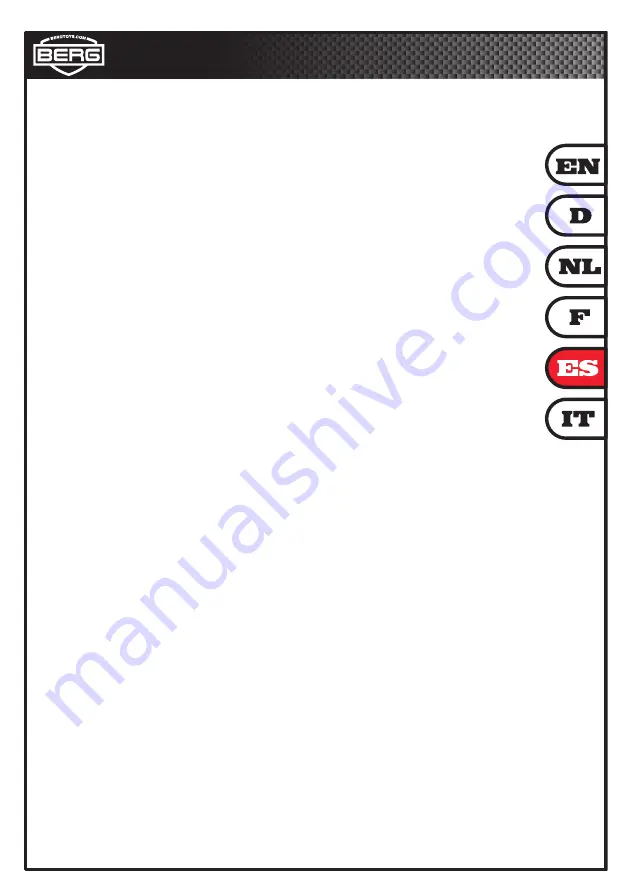 BERG Rally BF-R User Manual Download Page 45