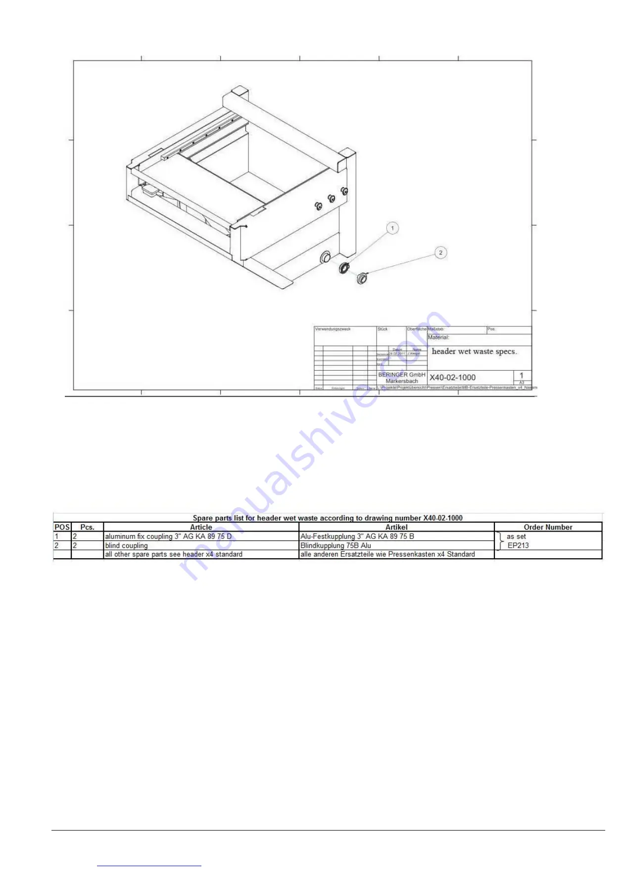 Beringer BP x4 ergo-MB User Manual Download Page 37