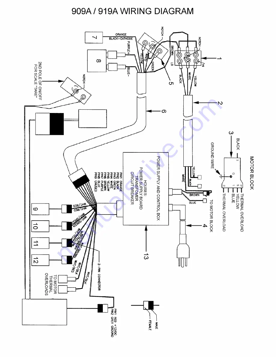 Berkel 909A Parts Catalogue Download Page 14