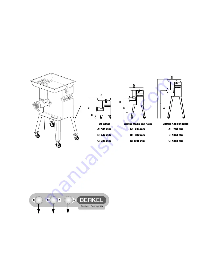 Berkel BM +32F Use And Maintenance Manual Download Page 76