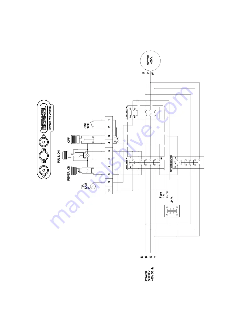 Berkel BM+42F Use And Maintenance Manual Download Page 43