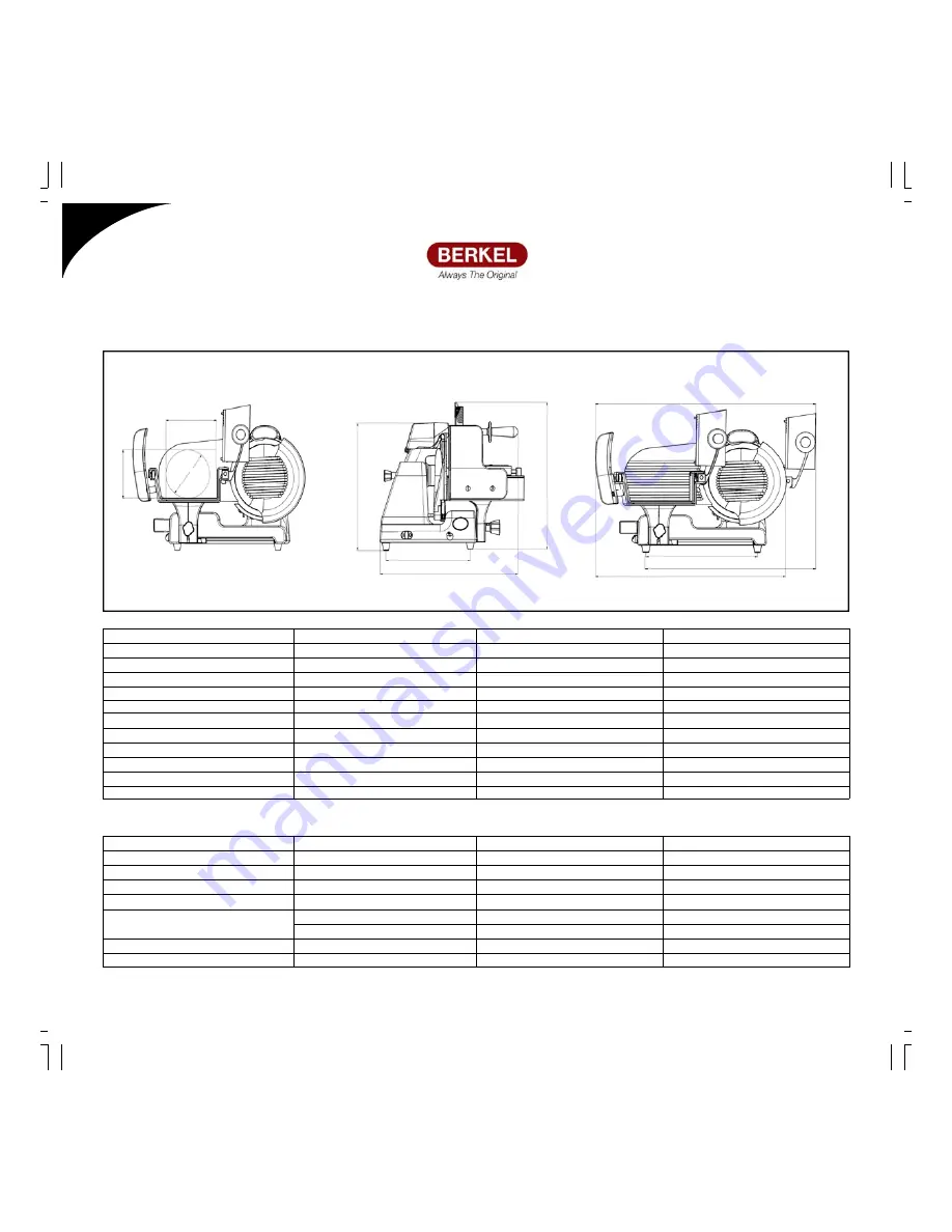 Berkel BSPG User Handbook Manual Download Page 10