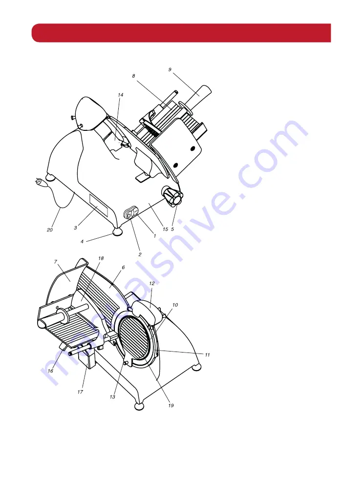 Berkel RED LINE 220 User Manual Download Page 10