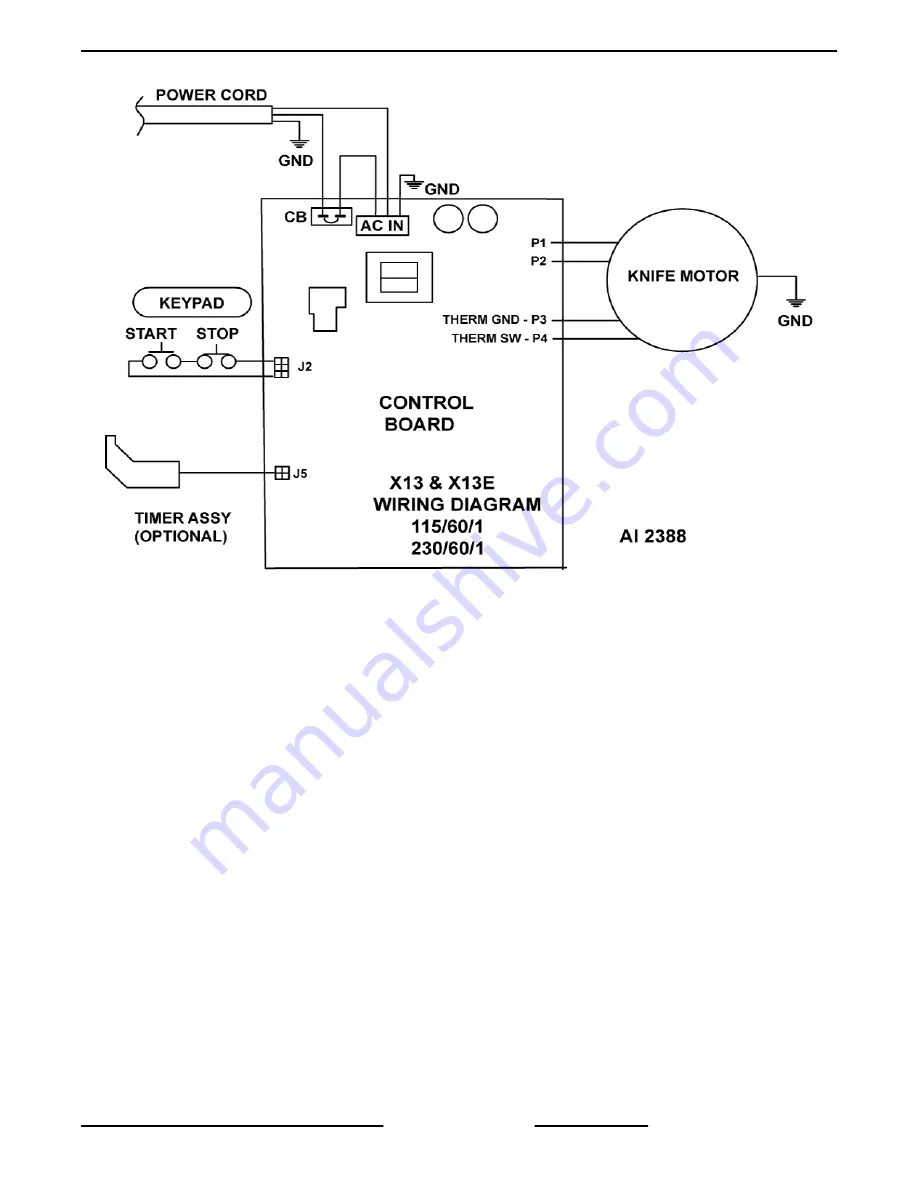 Berkel X13 Service Manual Download Page 33