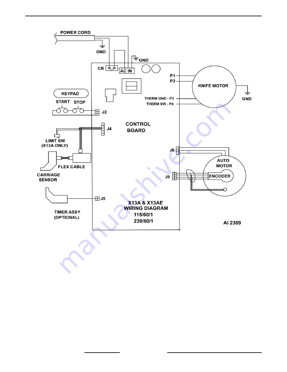 Berkel X13 Service Manual Download Page 34