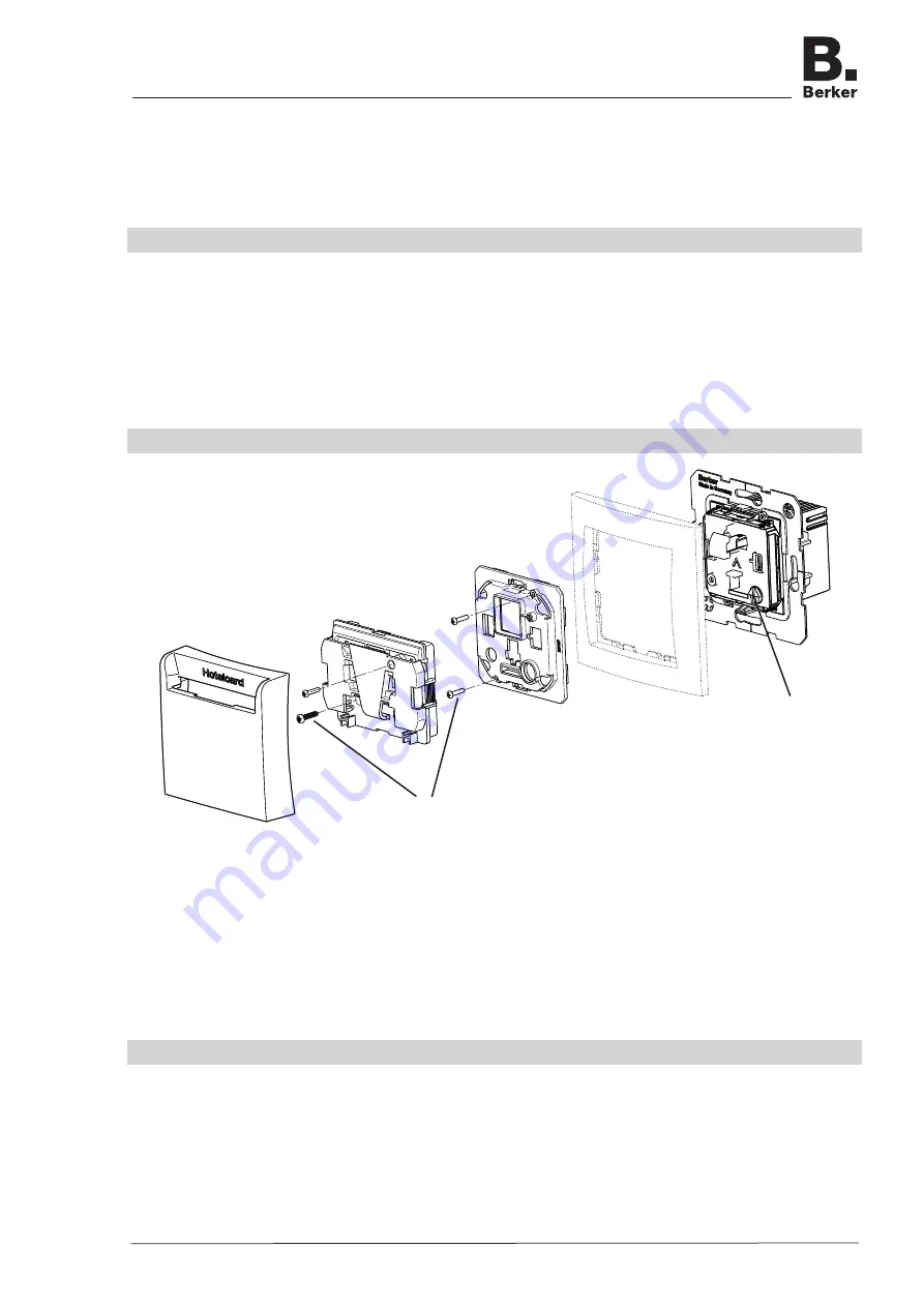 Berker 1640 Series Manual Download Page 1