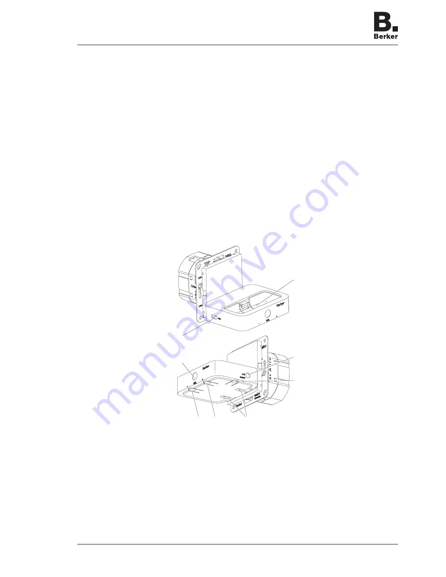 Berker 2883 Series Operation And Installation Instructions Download Page 1