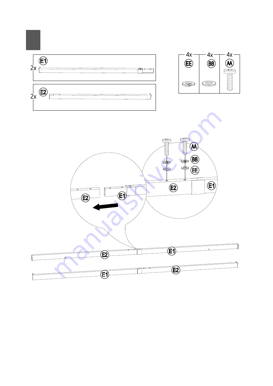 Berkley Jensen 240084 Assembly Instructions Manual Download Page 9