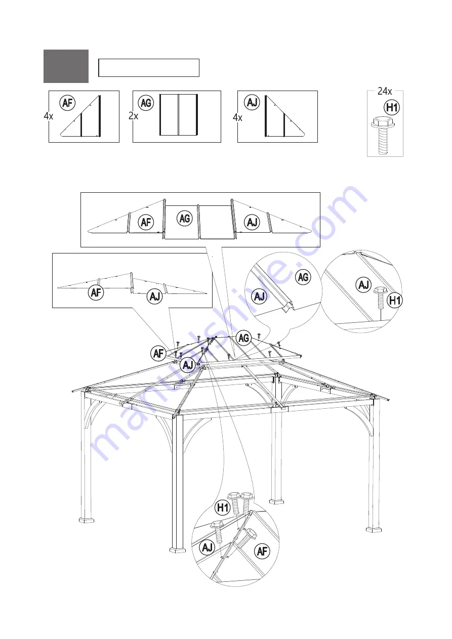 Berkley Jensen 254273 Assembly Instructions Manual Download Page 18