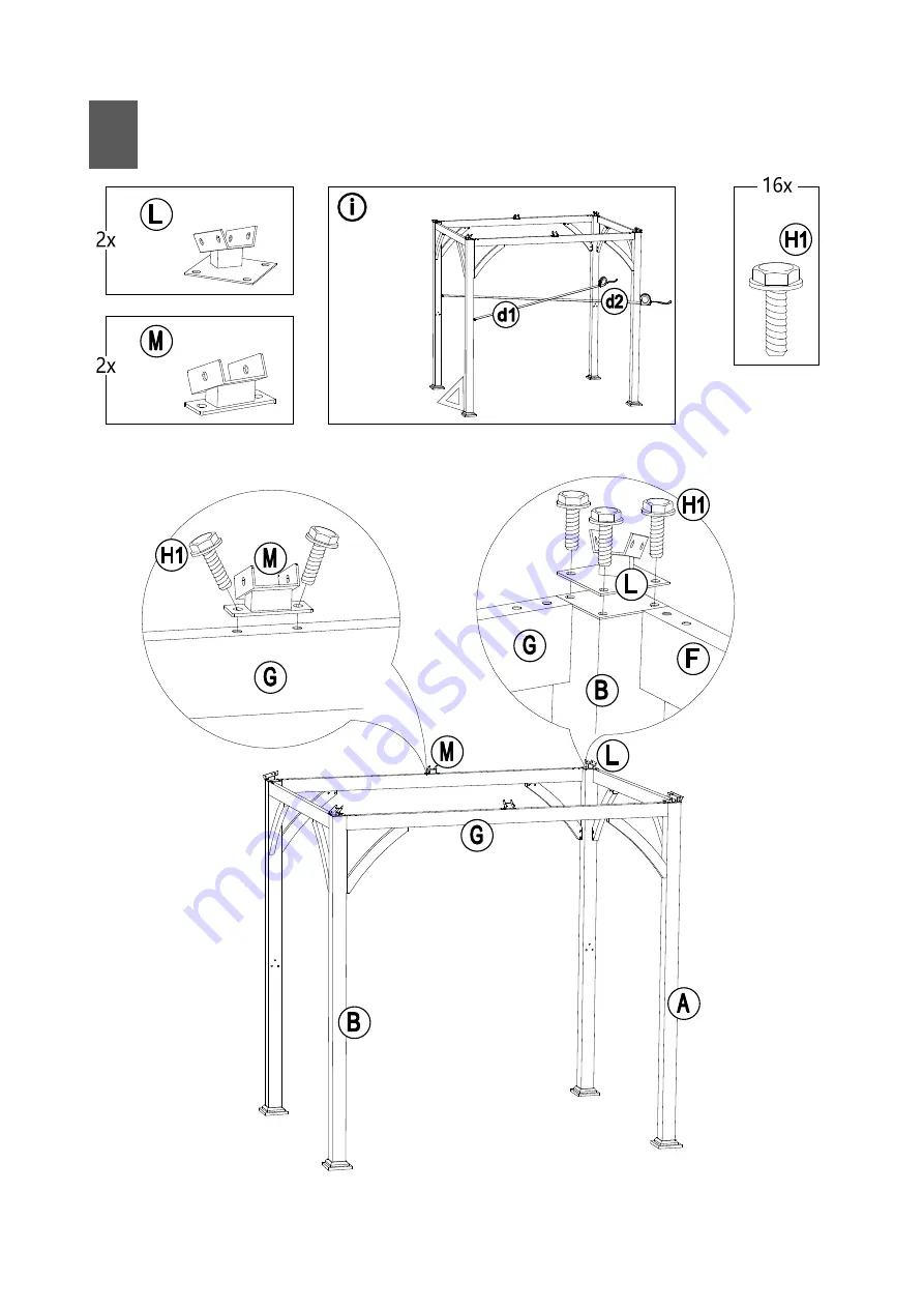 Berkley Jensen 276951 Assembly Instructions Manual Download Page 11