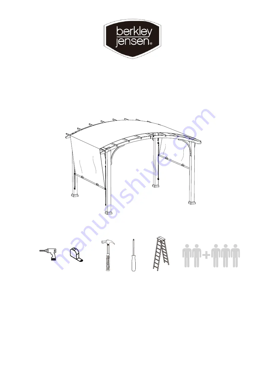 Berkley Jensen 280154 Assembly Instructions Manual Download Page 1