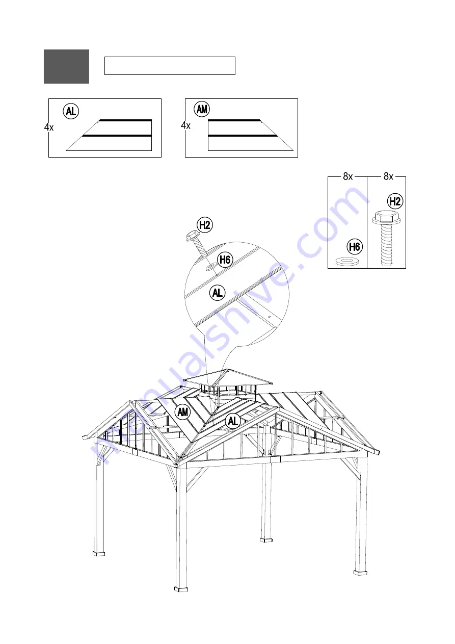 Berkley Jensen 280155 Assembly Instructions Manual Download Page 25