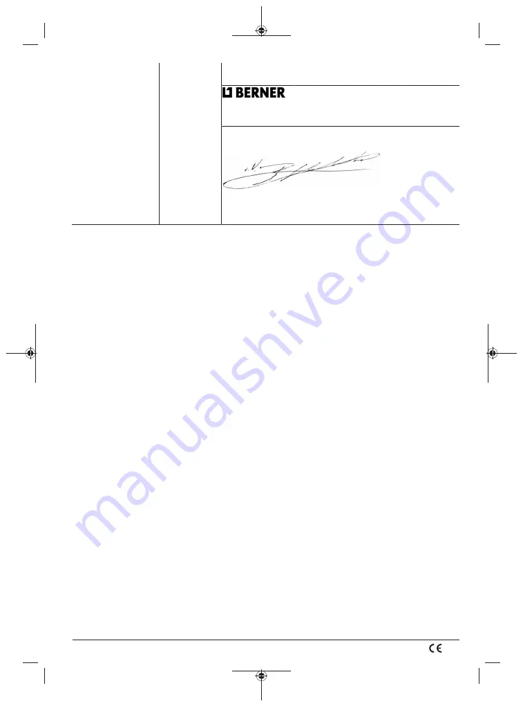 Berner 040745 Original Instructions Manual Download Page 115