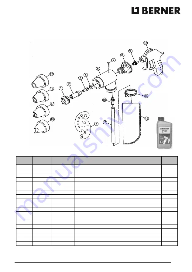 Berner 250892 Instruction Manual/Safety Instruction Download Page 18