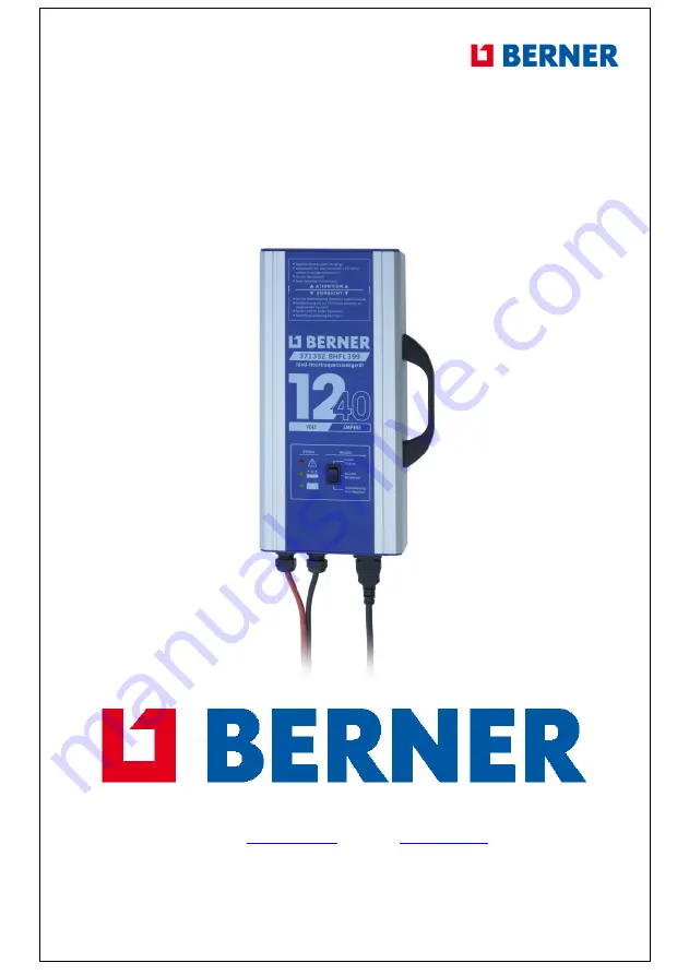 Berner 371392 Manual Download Page 41