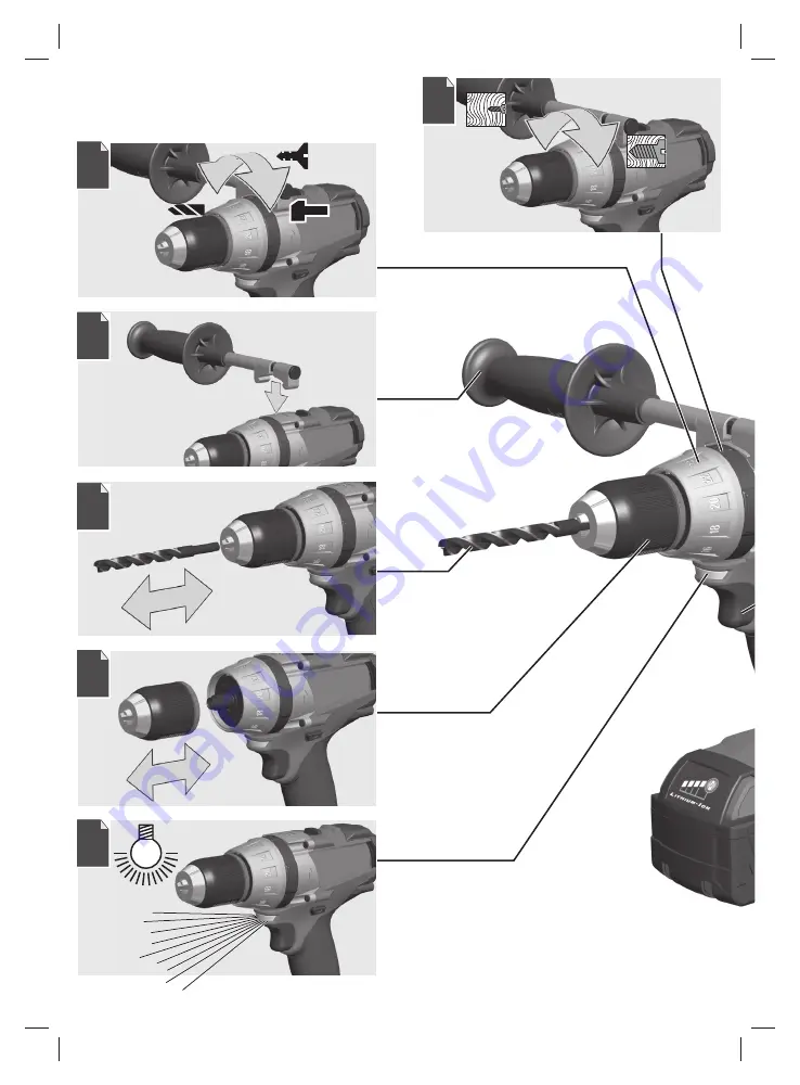 Berner BACHDD-1 BL Original Instructions Manual Download Page 4