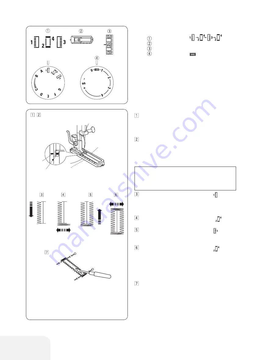 Bernette b33 Instruction Manual Download Page 22