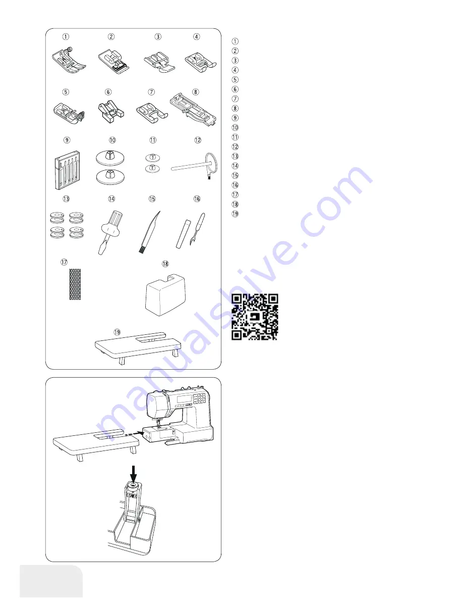 Bernette b38 Instruction Manual Download Page 8