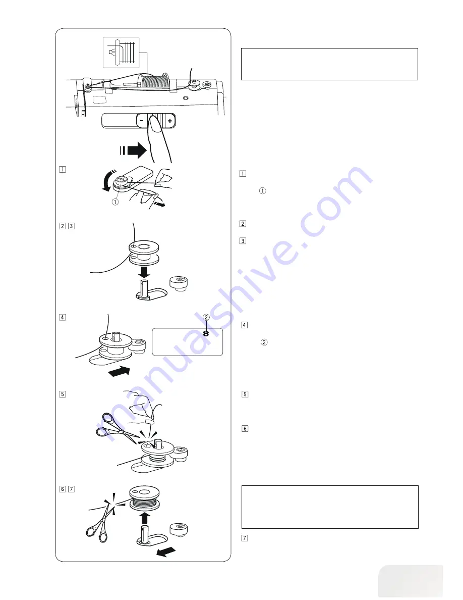 Bernette b38 Instruction Manual Download Page 19