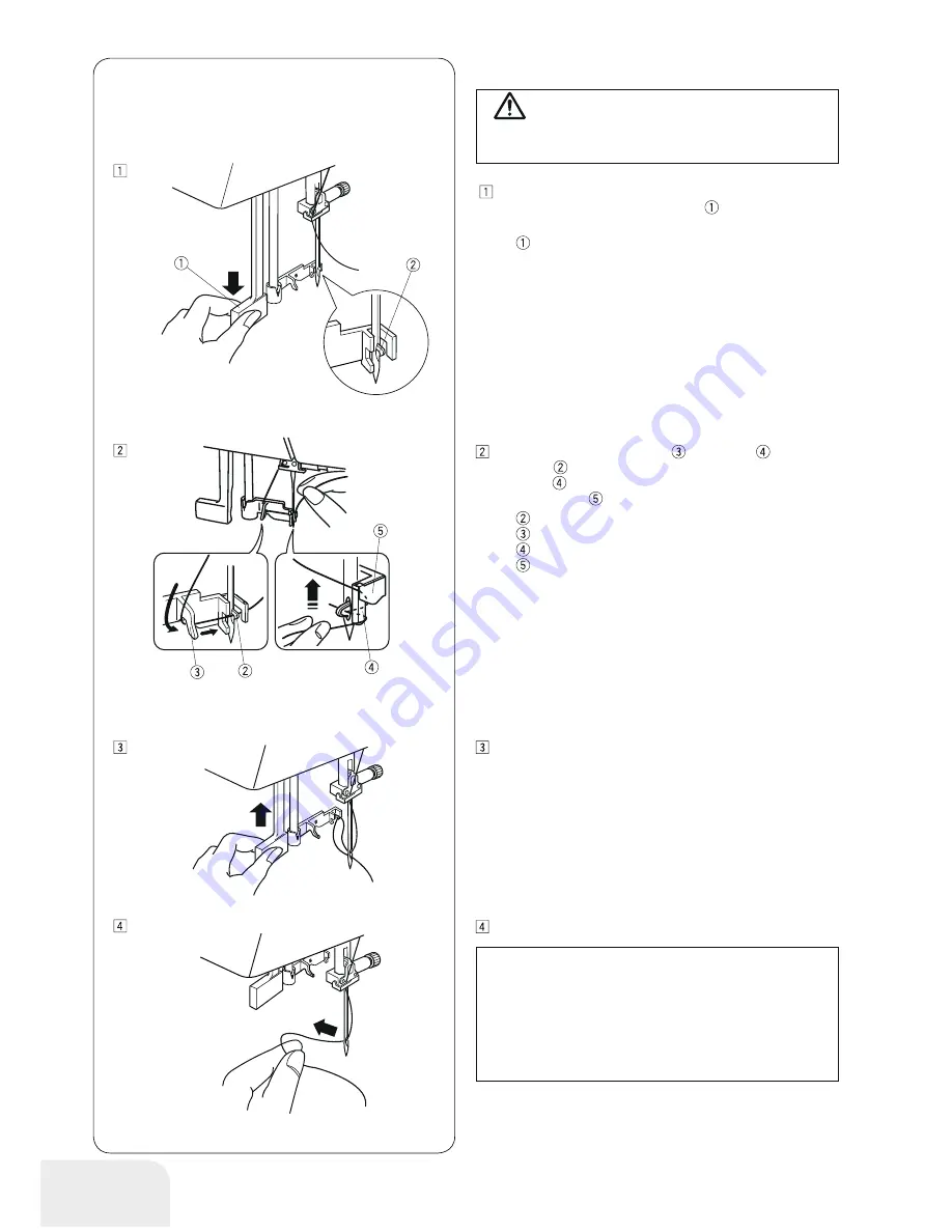 Bernette b38 Instruction Manual Download Page 22