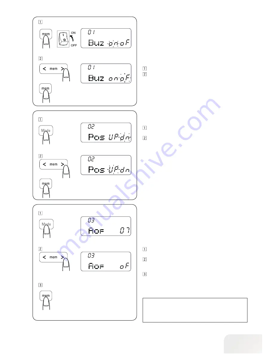 Bernette b38 Instruction Manual Download Page 25