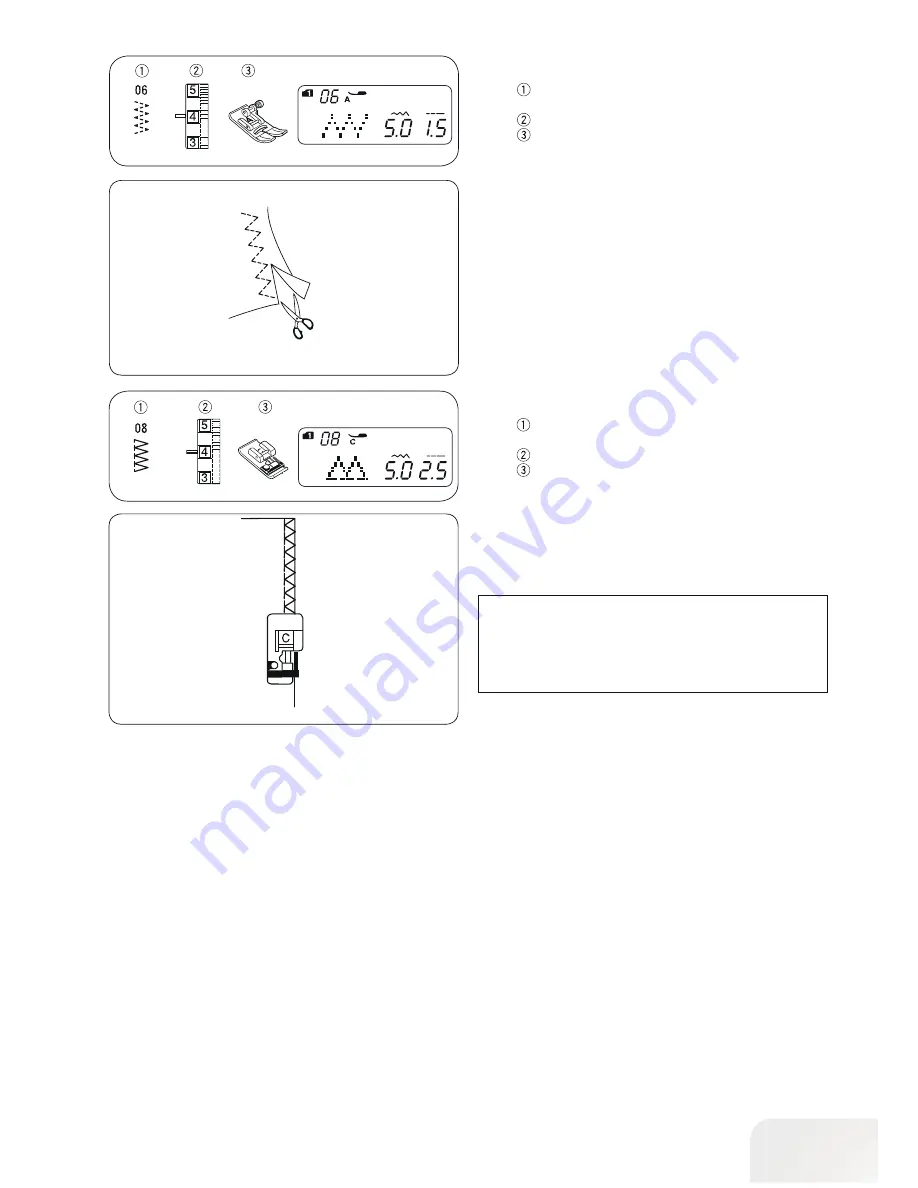 Bernette b38 Instruction Manual Download Page 33