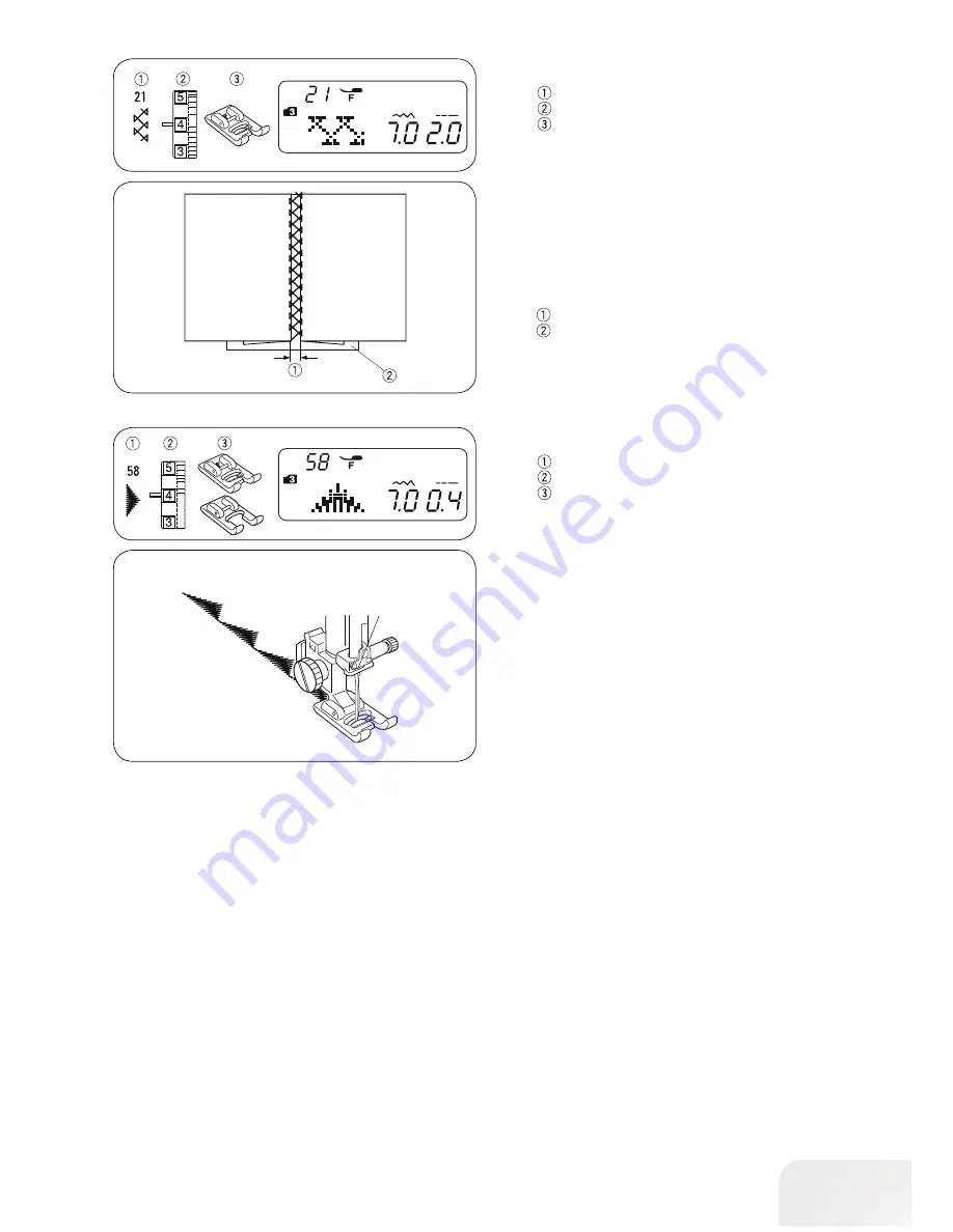 Bernette b38 Instruction Manual Download Page 51