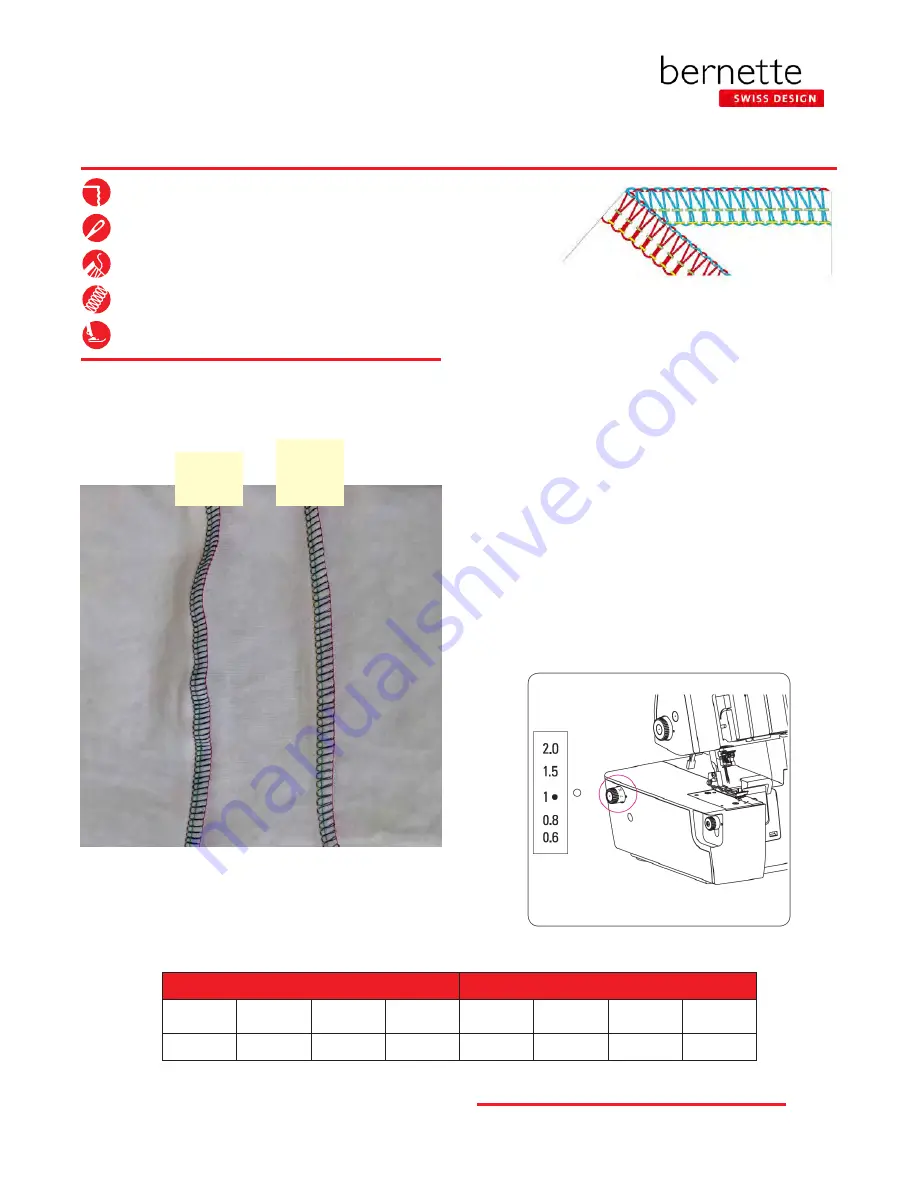 Bernette b44 Workbook Download Page 10