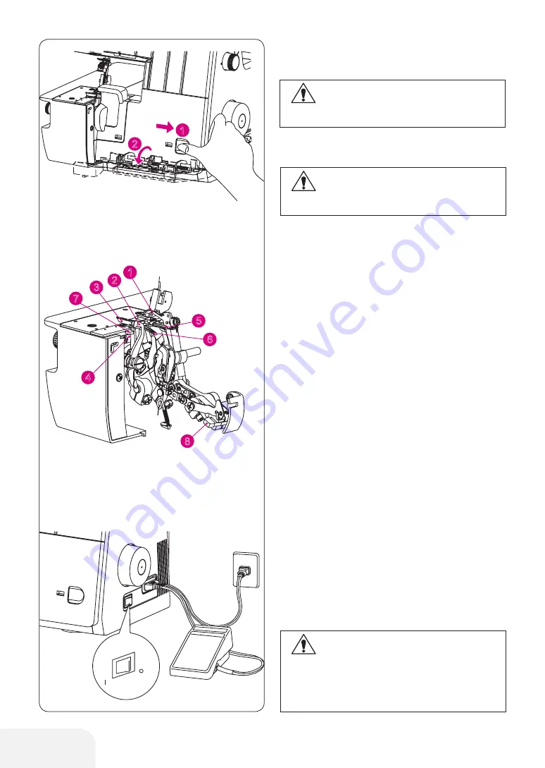 Bernette b48 Instruction Manual Download Page 11