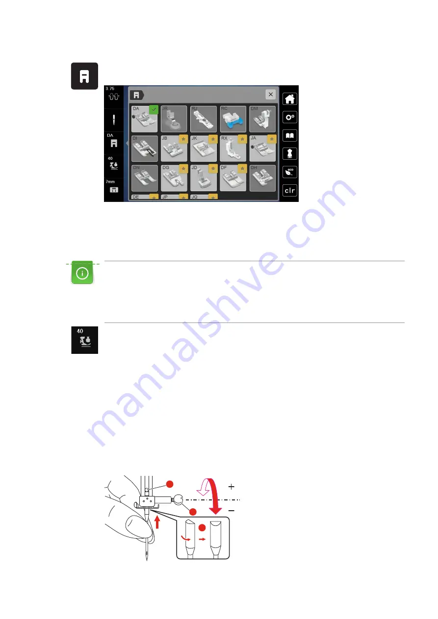 Bernette b77 User Manual Download Page 31