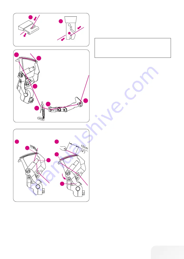 Bernette Funlock B42 Instruction Manual Download Page 18