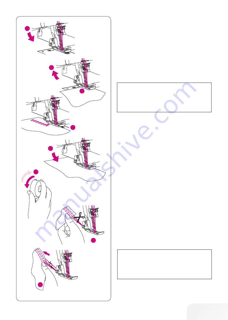 Bernette Funlock B42 Instruction Manual Download Page 30