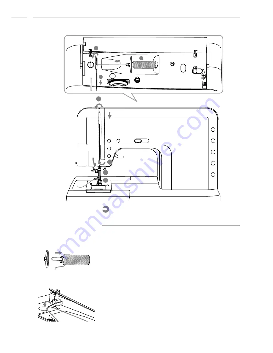 Bernette London 7 Instruction Manual Download Page 15