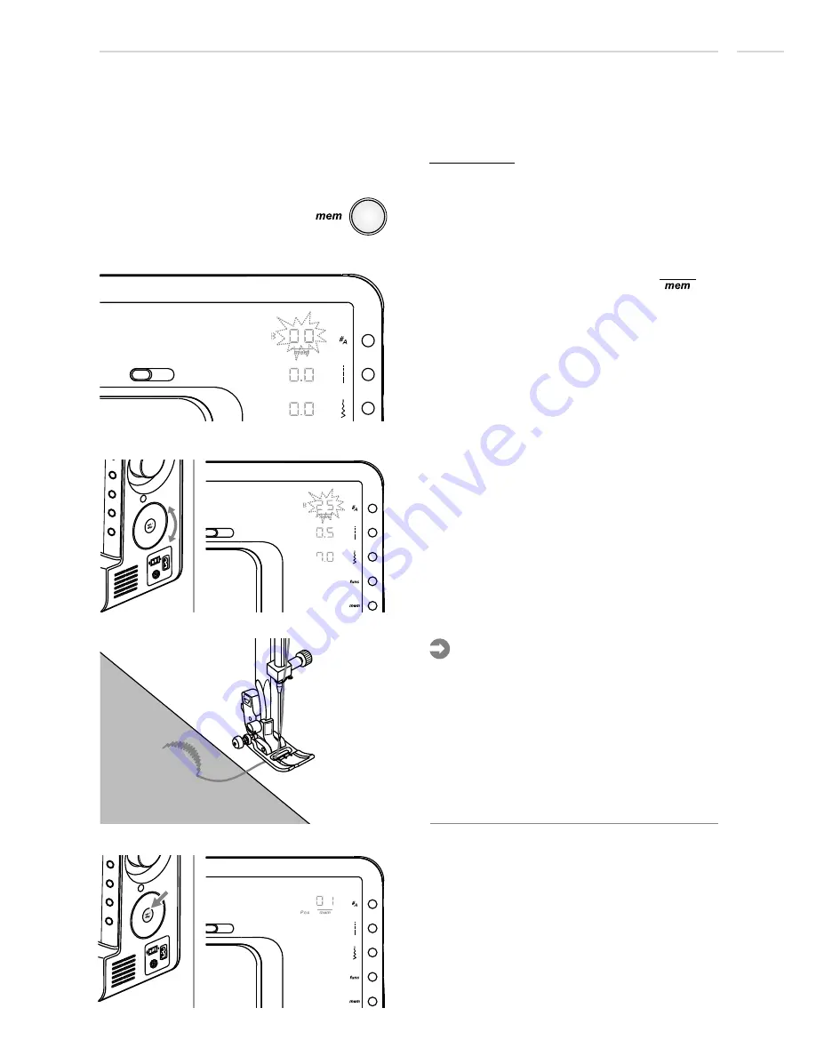 Bernette London 7 Instruction Manual Download Page 68