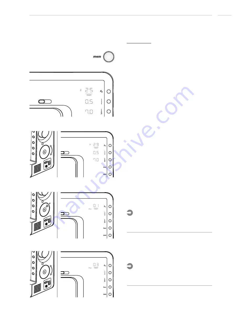 Bernette London 7 Instruction Manual Download Page 72