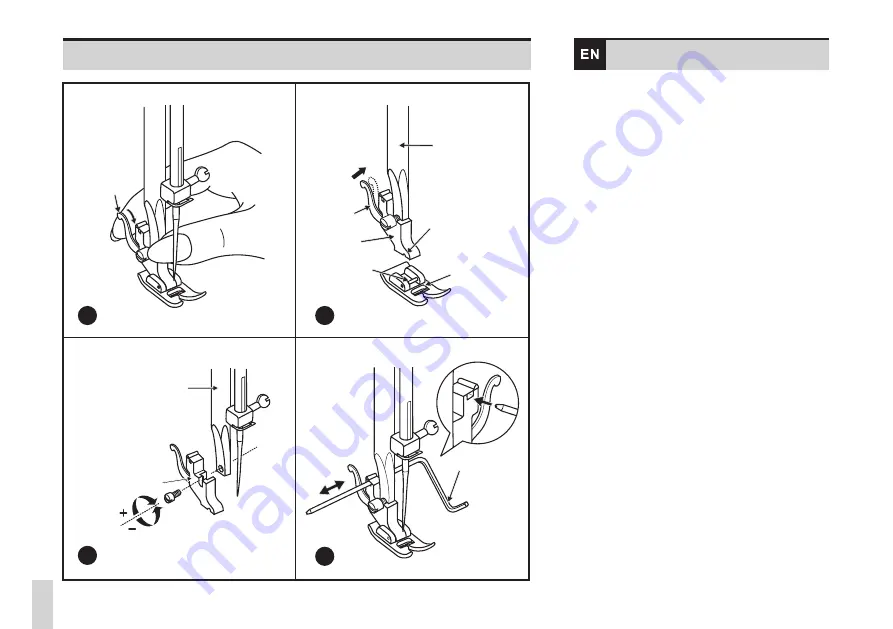 Bernette Sew&Go 1 Instruction Manual Download Page 16