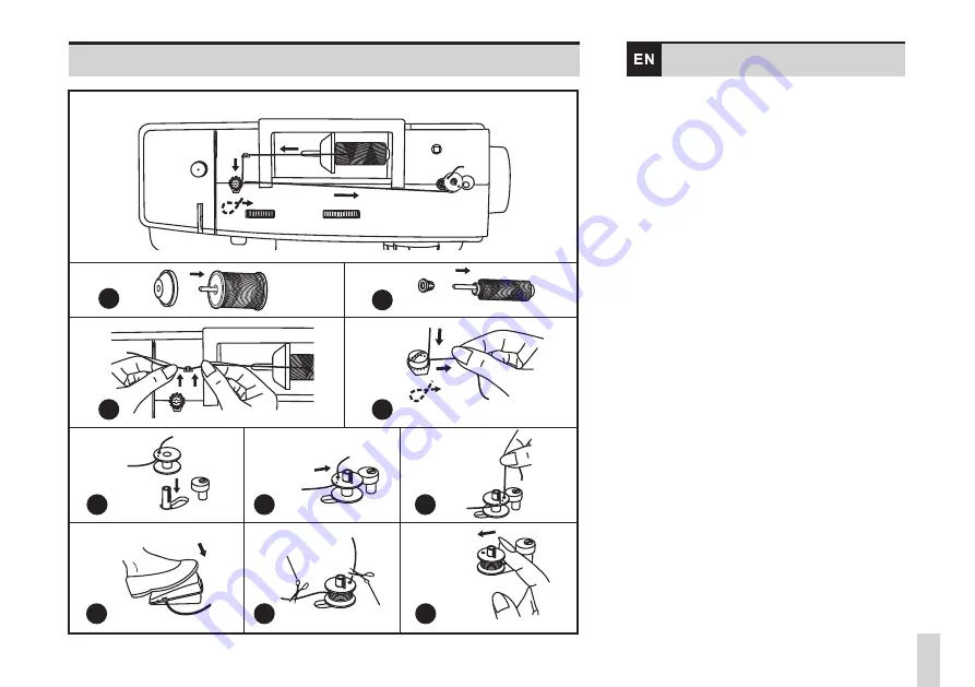 Bernette Sew&Go 1 Instruction Manual Download Page 17