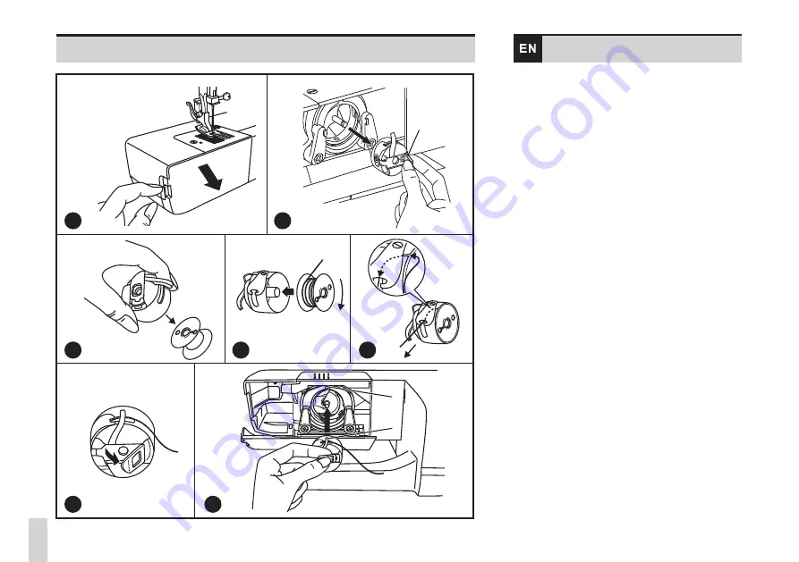 Bernette Sew&Go 1 Instruction Manual Download Page 18