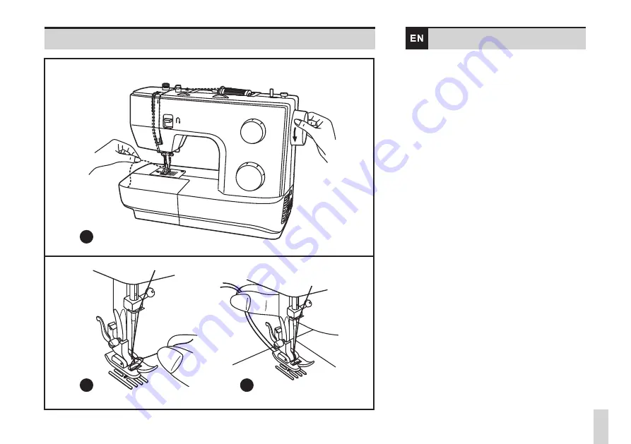 Bernette Sew&Go 1 Instruction Manual Download Page 23