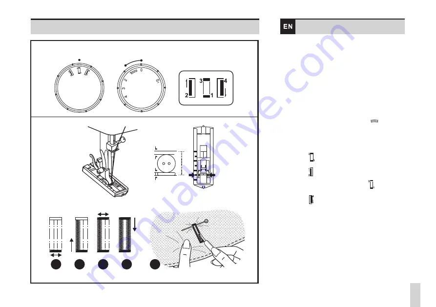 Bernette Sew&Go 1 Instruction Manual Download Page 33