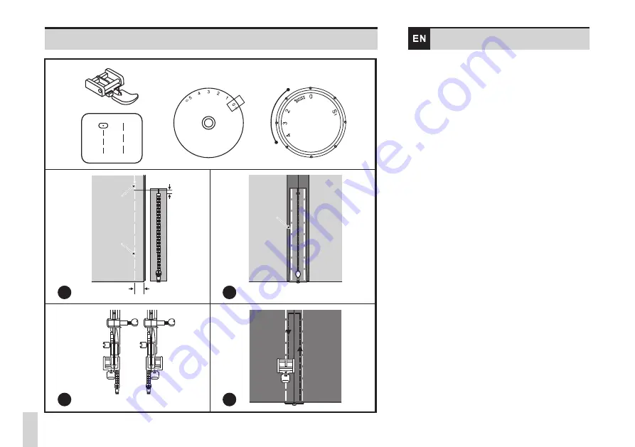 Bernette Sew&Go 1 Instruction Manual Download Page 36