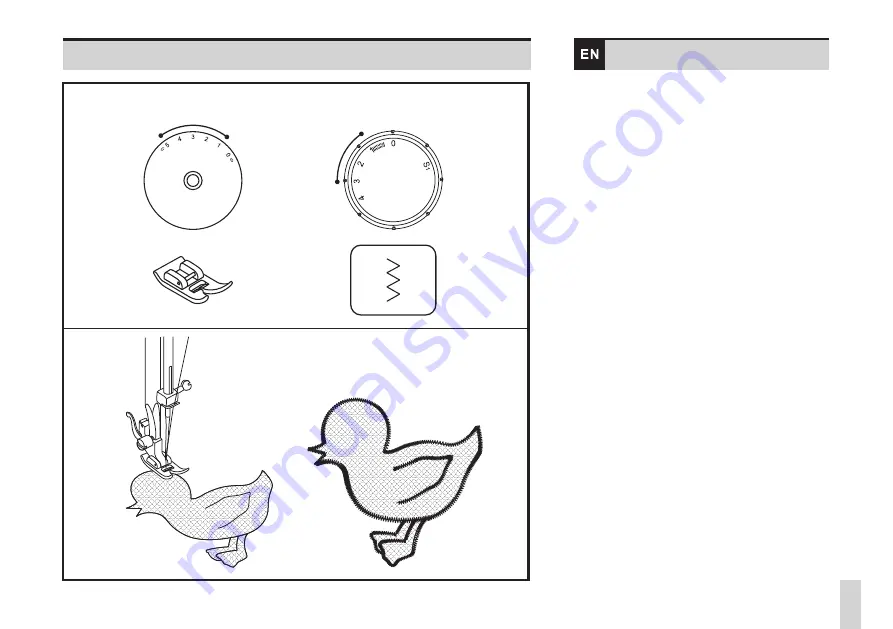 Bernette Sew&Go 1 Instruction Manual Download Page 45