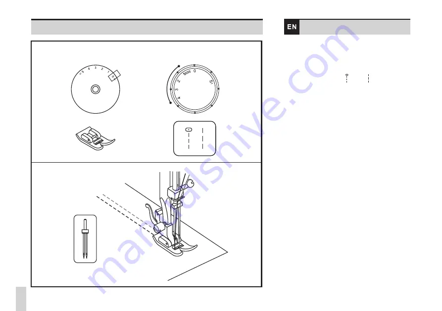 Bernette Sew&Go 1 Instruction Manual Download Page 46