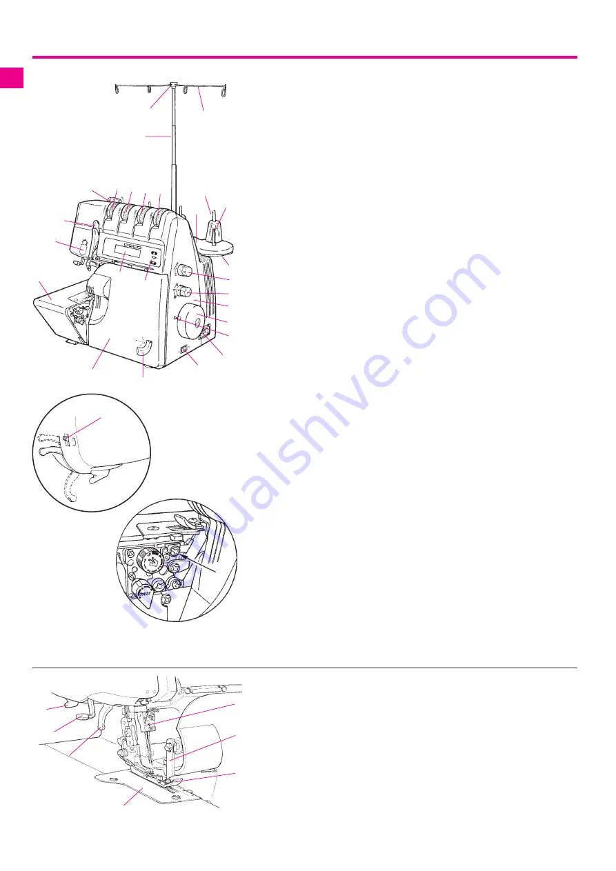 Bernina 1200MDA Instruction Manual Download Page 12